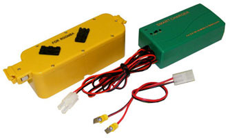 NiMH Battery Pack: 14.4V 3.3Ah for iRobot Roomba 4905 400 series Vacuum Cleaner + Smart Charger