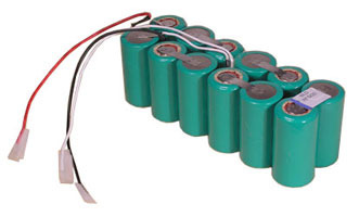 NiMH Battery Pack: 14.4V 3.3Ah for IRobot Vacuum Cleaner - Roomba 4905 internal battery